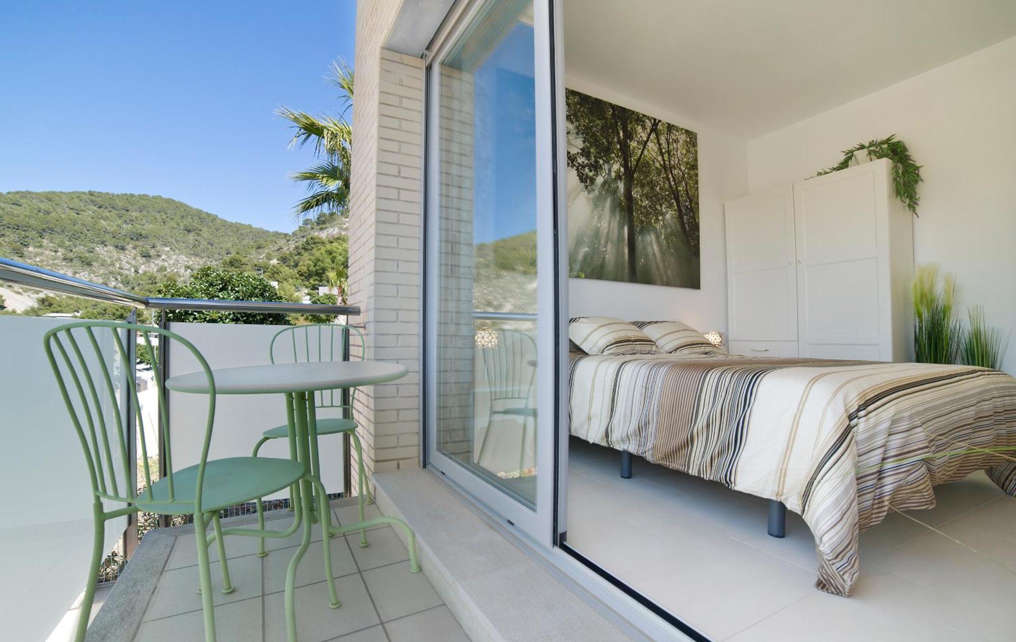 Ferienwohnung Duplex Moderno 3 Hab Parking, Vistas Al Mar Y Terraza Sitges Exterior foto